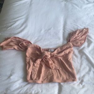 Beautiful light pink top.